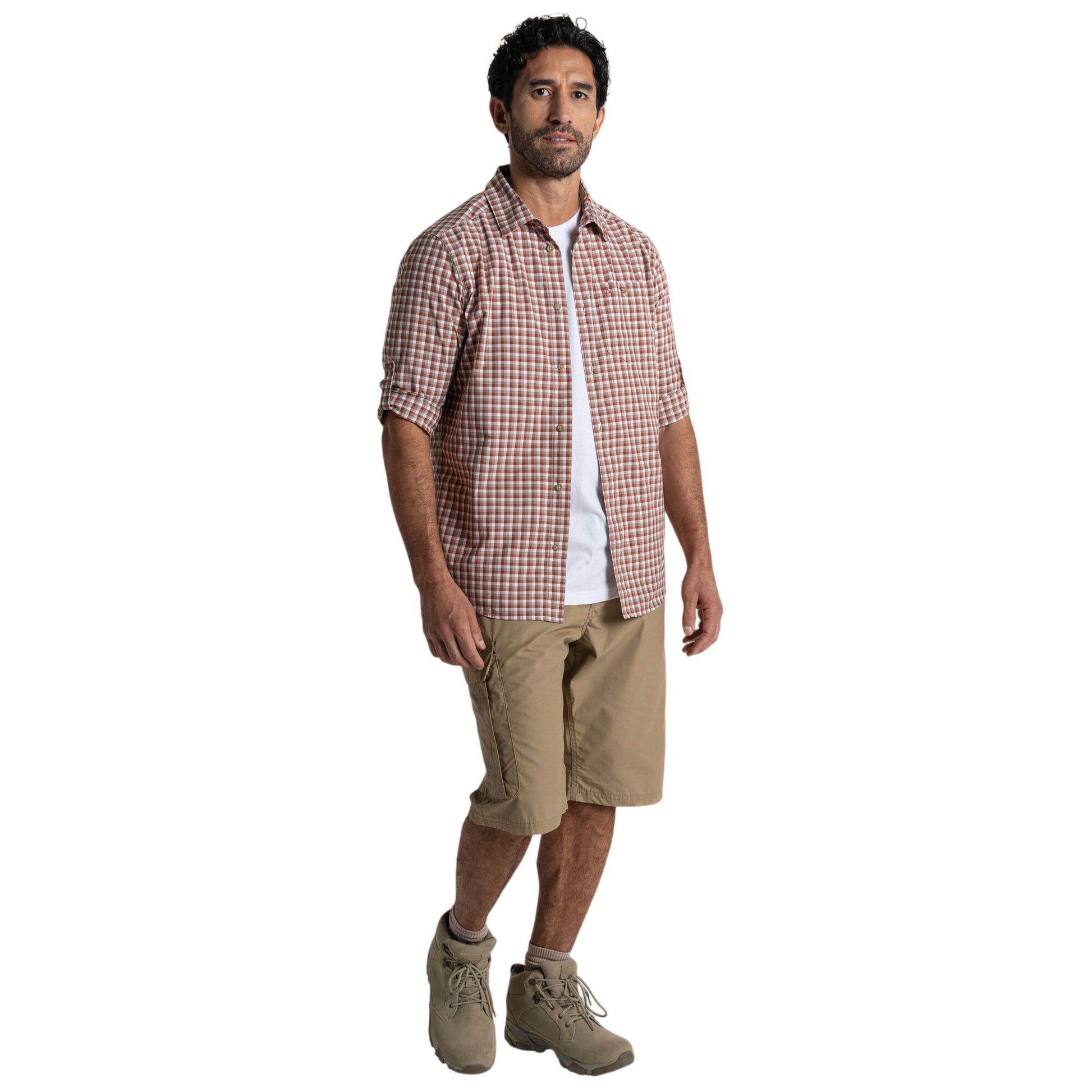 Red Beach - Lifestyle - Craghoppers Mens Checked Nosilife Shirt
