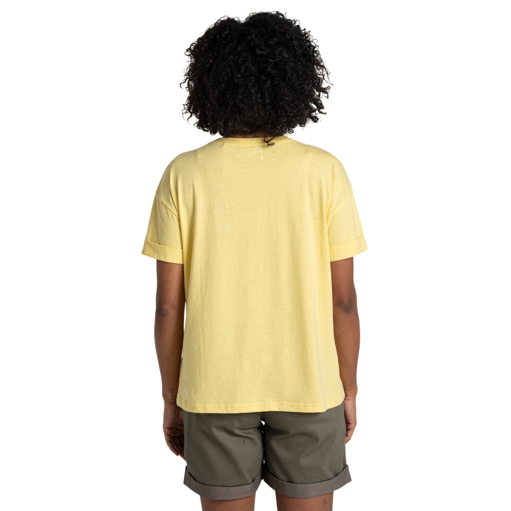 Pale Daffodil - Back - Craghoppers Womens-Ladies Citrus T-Shirt