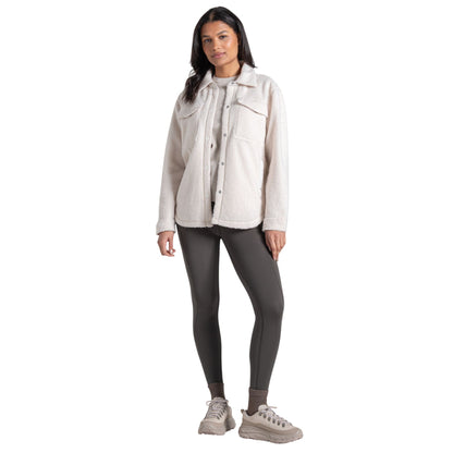 Ecru - Lifestyle - Craghoppers Womens-Ladies National Trust Ribwort Overshirt