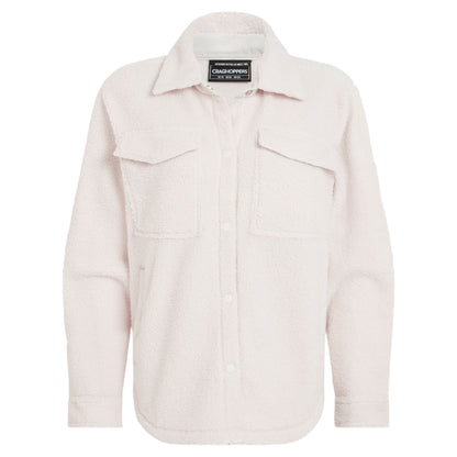 Ecru - Front - Craghoppers Womens-Ladies National Trust Ribwort Overshirt