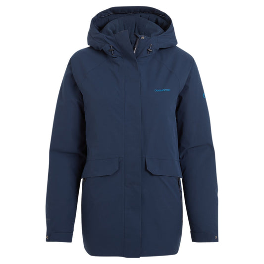 Blue Navy - Front - Craghoppers Womens-Ladies Caldbeck II Thermic Jacket
