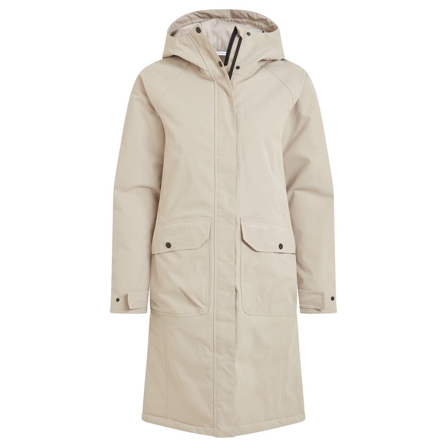 Soft Mushroom - Front - Craghoppers Womens-Ladies Rosalind II Waterproof Jacket