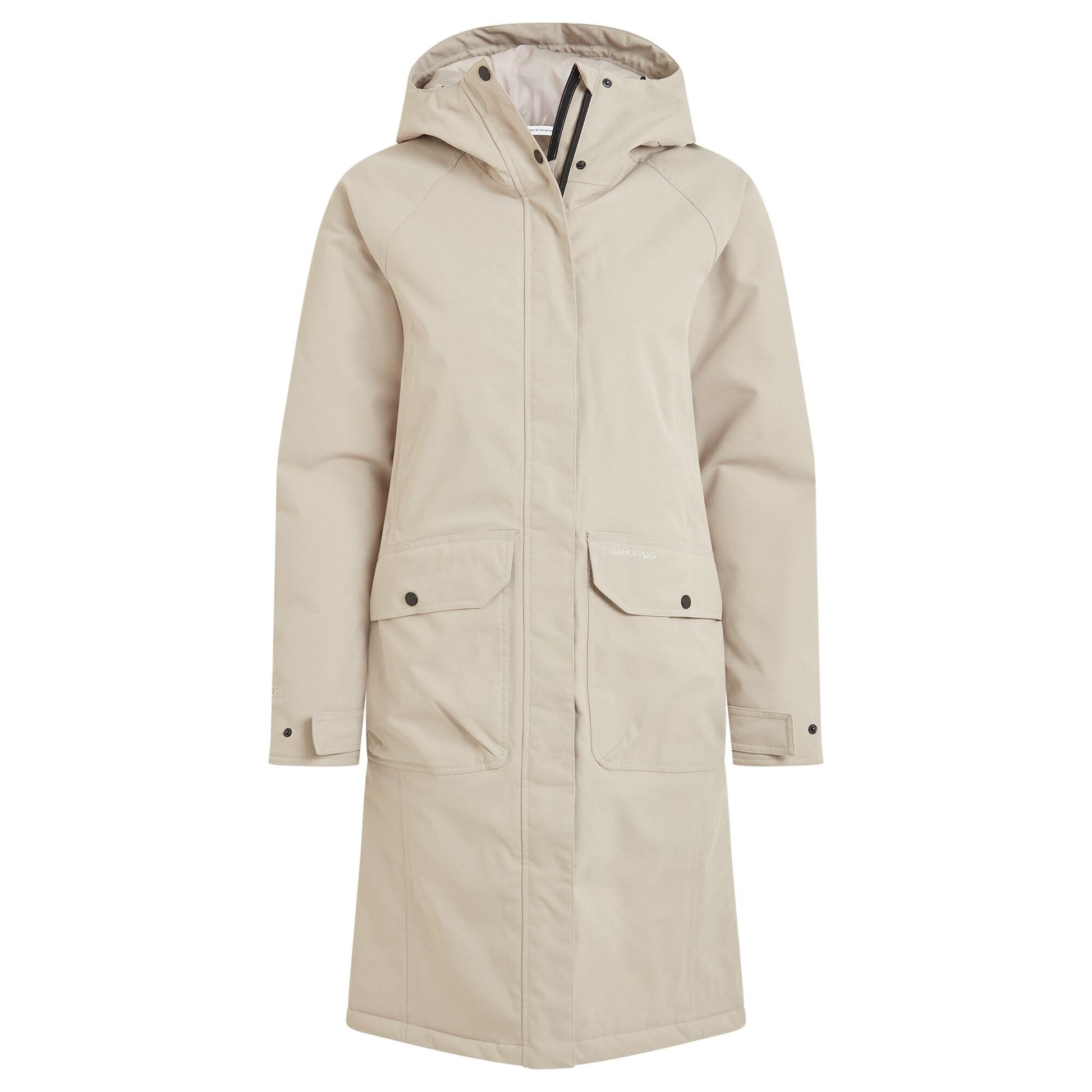 Soft Mushroom - Front - Craghoppers Womens-Ladies Rosalind II Waterproof Jacket