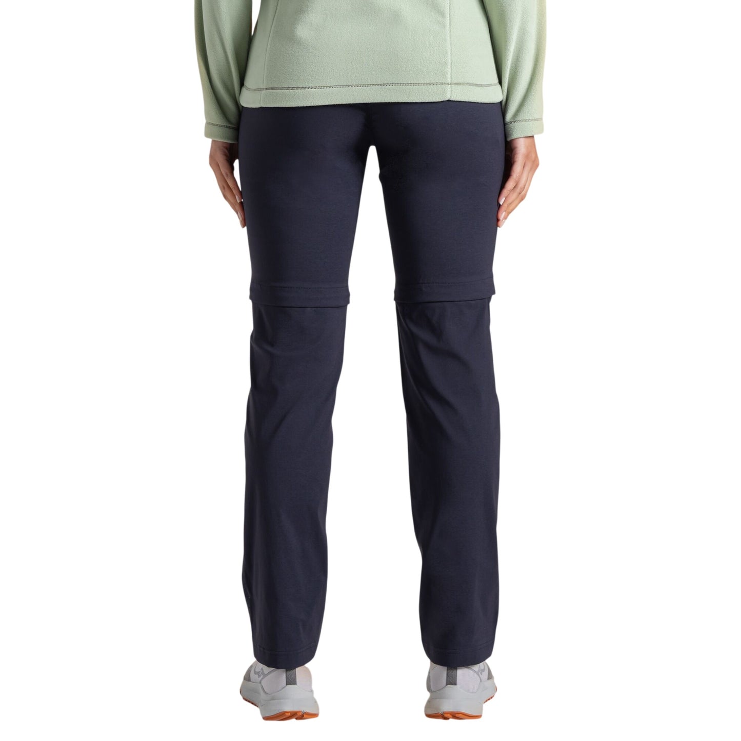 Dark Navy - Back - Craghoppers Womens-Ladies Kiwi Pro III Convertible Trousers