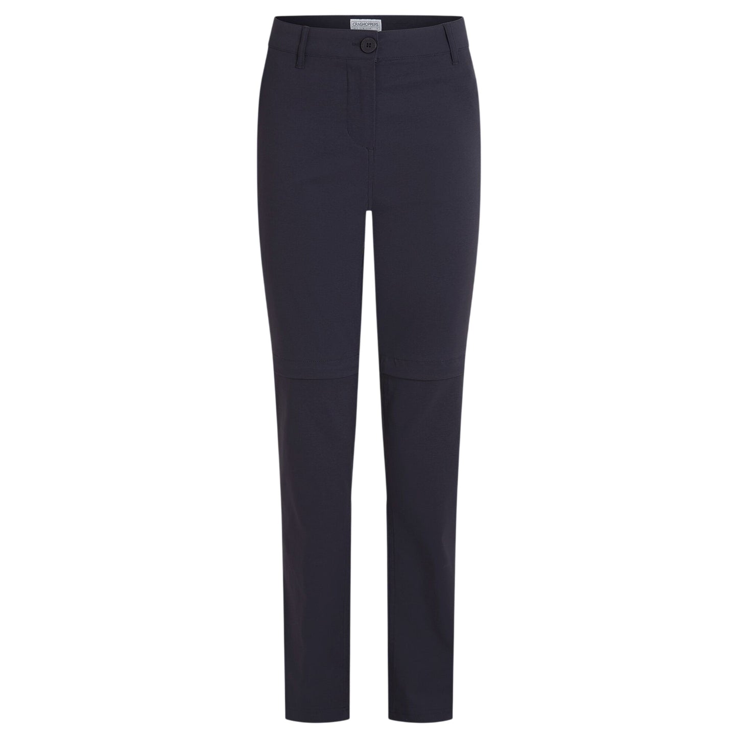 Dark Navy - Front - Craghoppers Womens-Ladies Kiwi Pro III Convertible Trousers