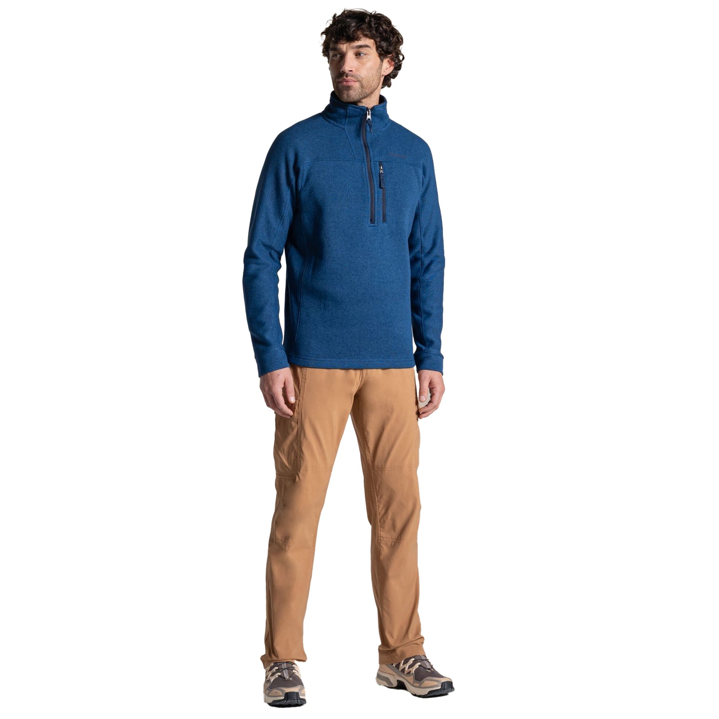 Juniper Berry - Side - Craghoppers Mens Torney III Half Zip Fleece