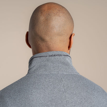 Cloud Grey - Lifestyle - Craghoppers Mens Torney III Half Zip Fleece