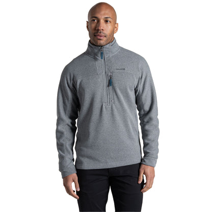 Cloud Grey - Pack Shot - Craghoppers Mens Torney III Half Zip Fleece