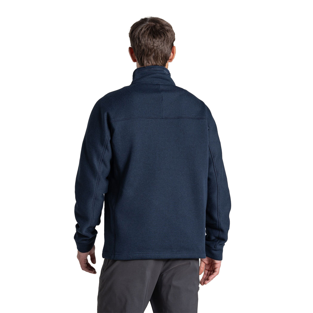 Blue Navy - Back - Craghoppers Mens Torney III Half Zip Fleece