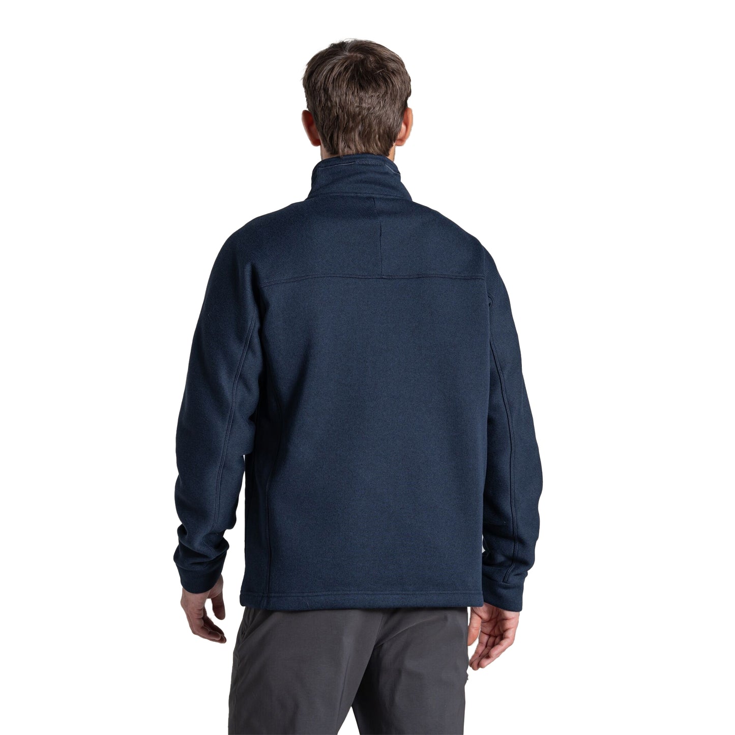 Blue Navy - Back - Craghoppers Mens Torney III Half Zip Fleece