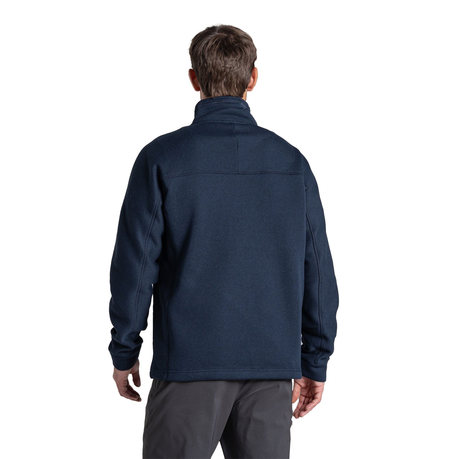 Blue Navy - Back - Craghoppers Mens Torney III Half Zip Fleece