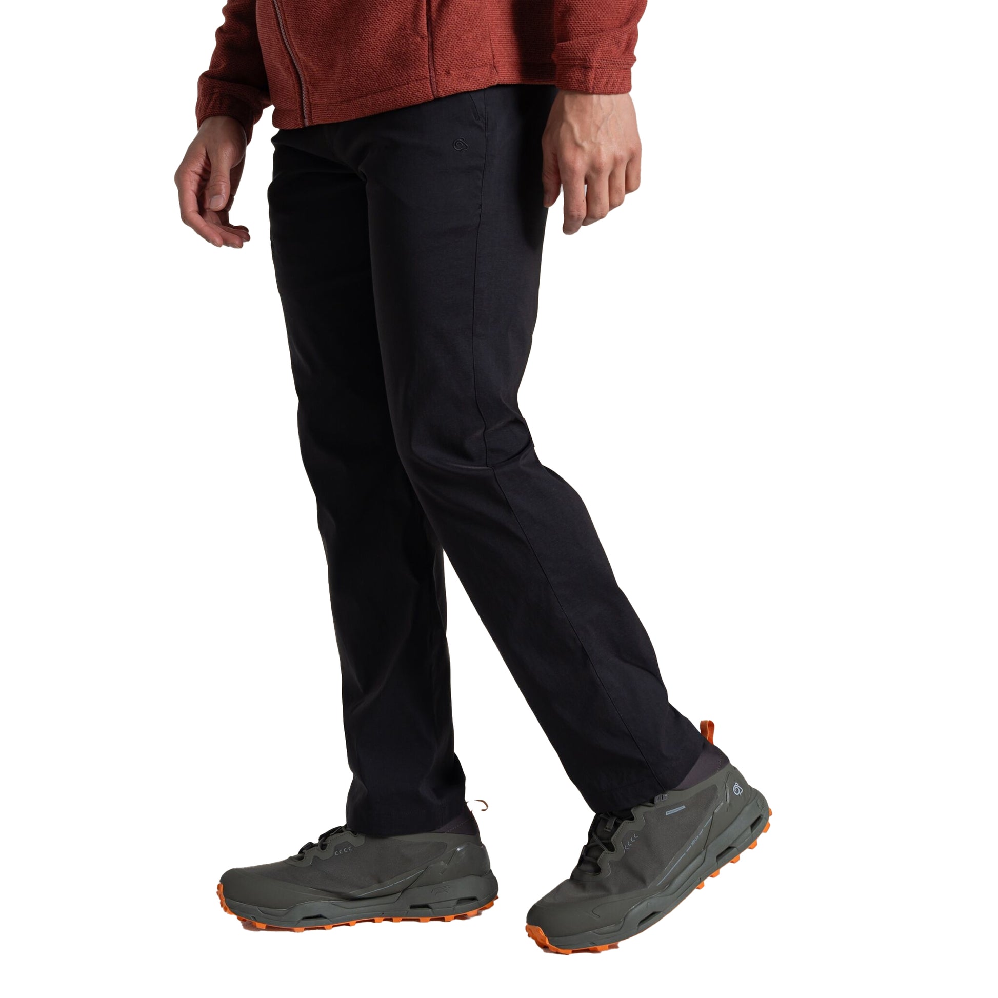 Black - Side - Craghoppers Mens Kiwi Pro III Thermoactive Trousers