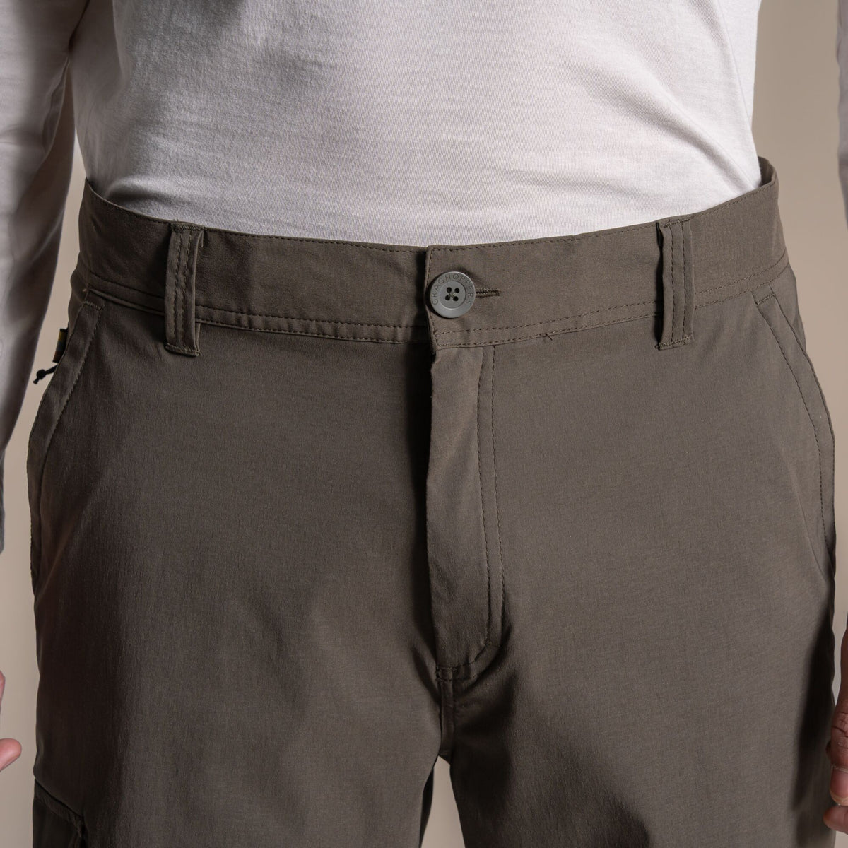 Woodland Green - Pack Shot - Craghoppers Mens Brisk Pro Quick Dry Trousers
