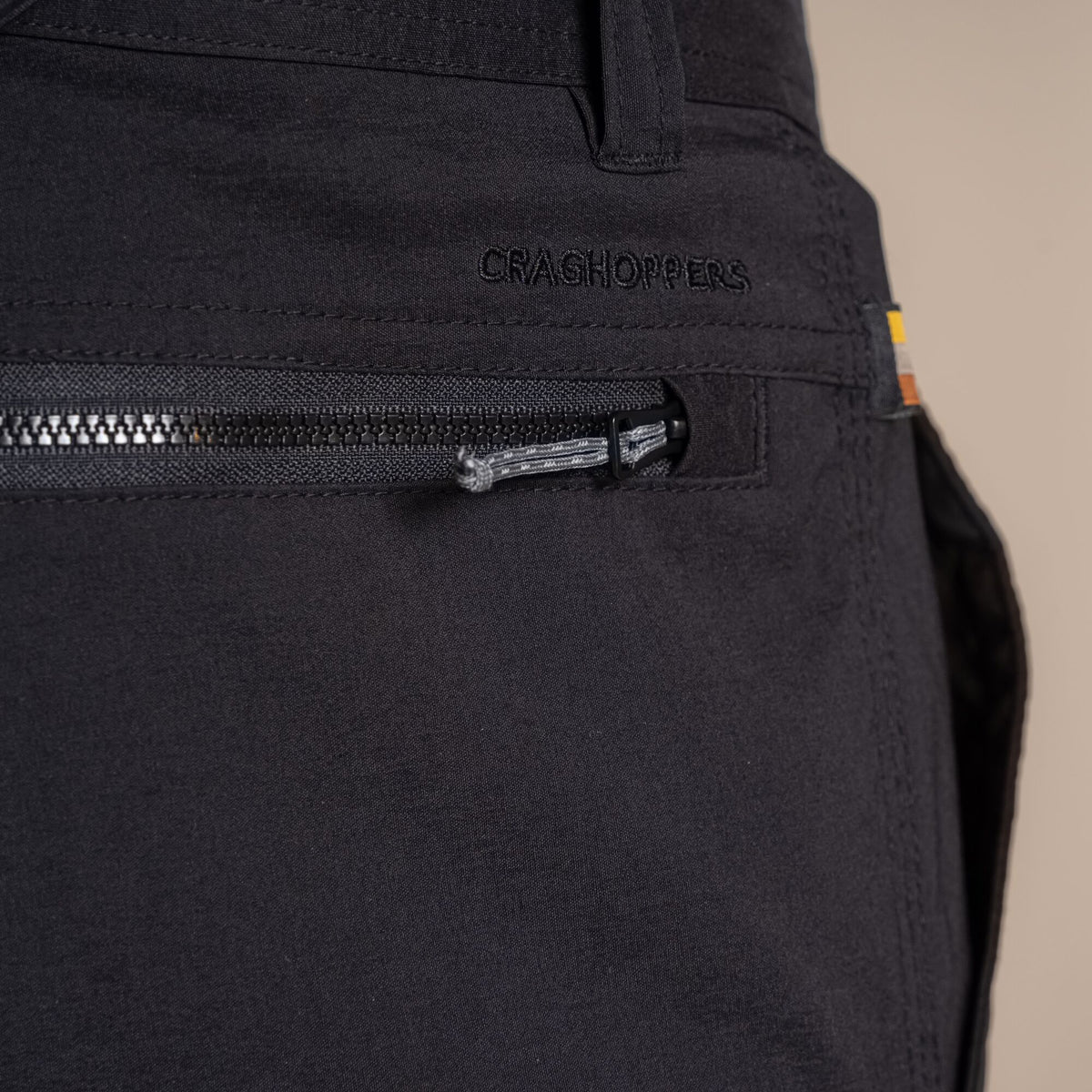 Black - Pack Shot - Craghoppers Mens Brisk Pro Quick Dry Trousers