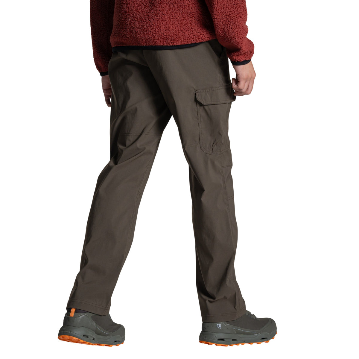 Woodland Green - Back - Craghoppers Mens Brisk Pro Quick Dry Trousers