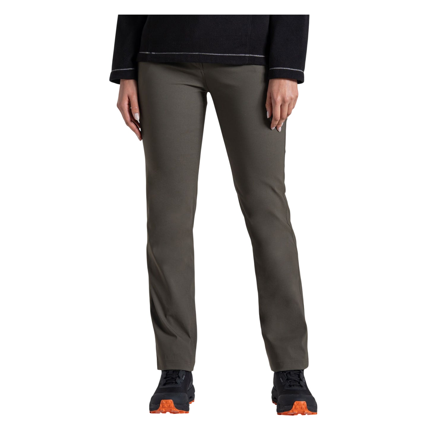 Mid Khaki - Lifestyle - Craghoppers Womens-Ladies Kiwi Pro III Trousers