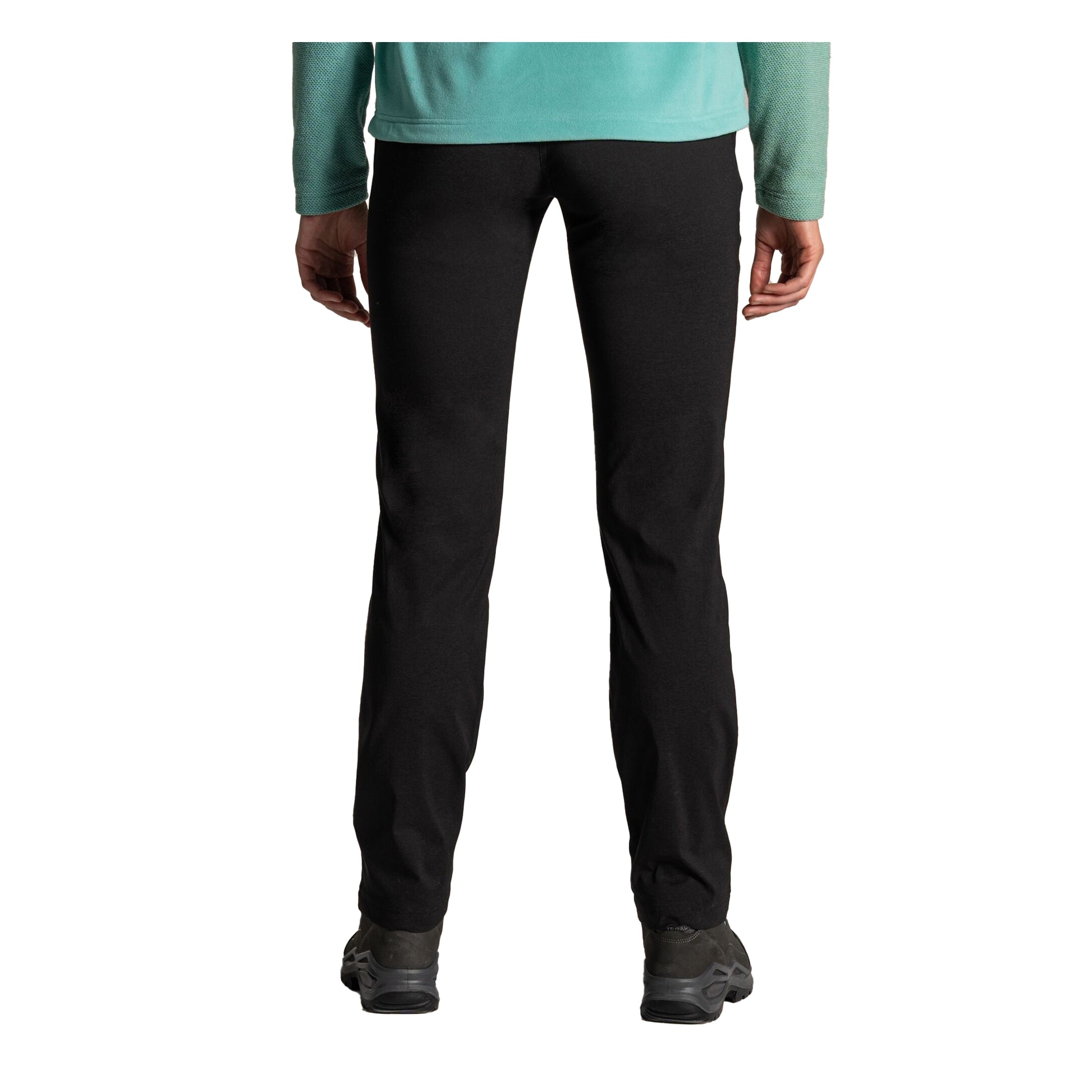 Black - Back - Craghoppers Womens-Ladies Kiwi Pro III Trousers