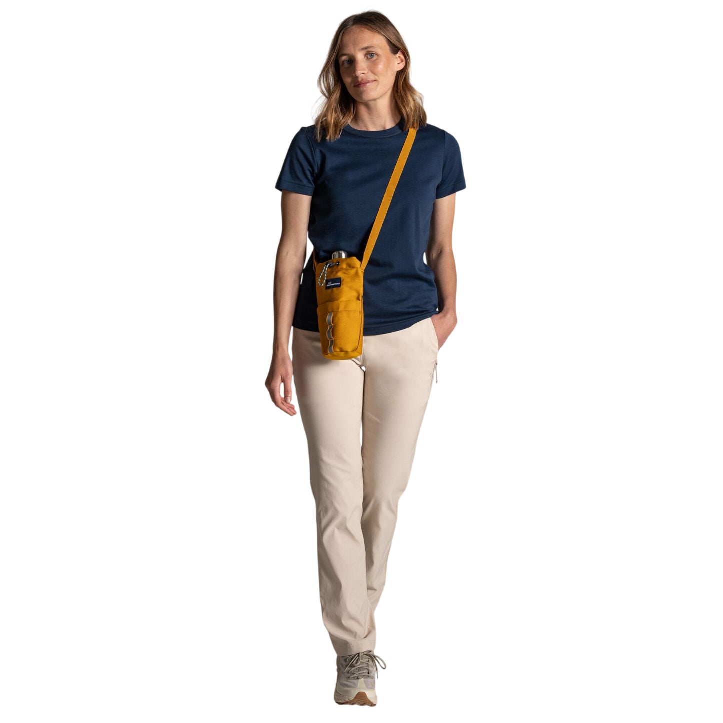 Oyster - Close up - Craghoppers Womens-Ladies Kiwi Pro III Trousers