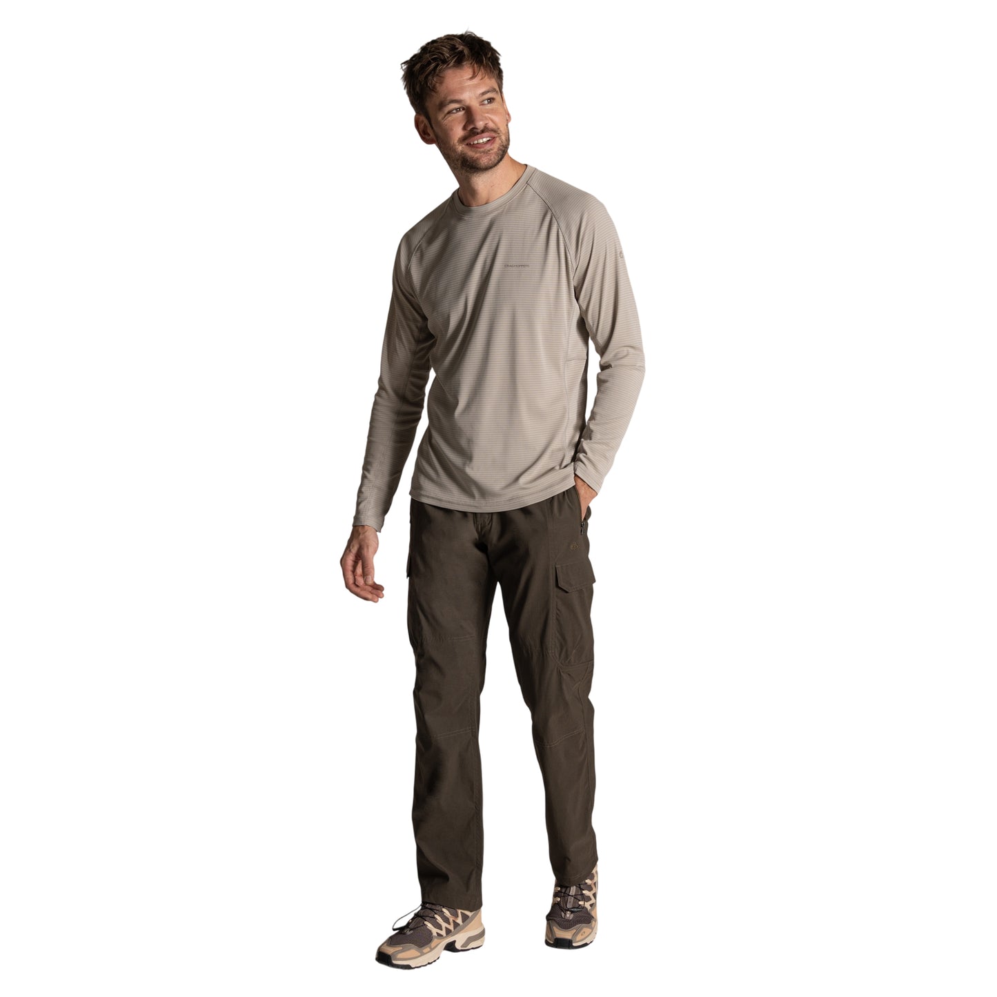 Woodland Green - Lifestyle - Craghoppers Mens Kiwi Pro Cargo Trousers