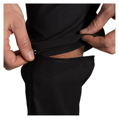 Black - Side - Craghoppers Mens Kiwi Pro III Convertible Trousers