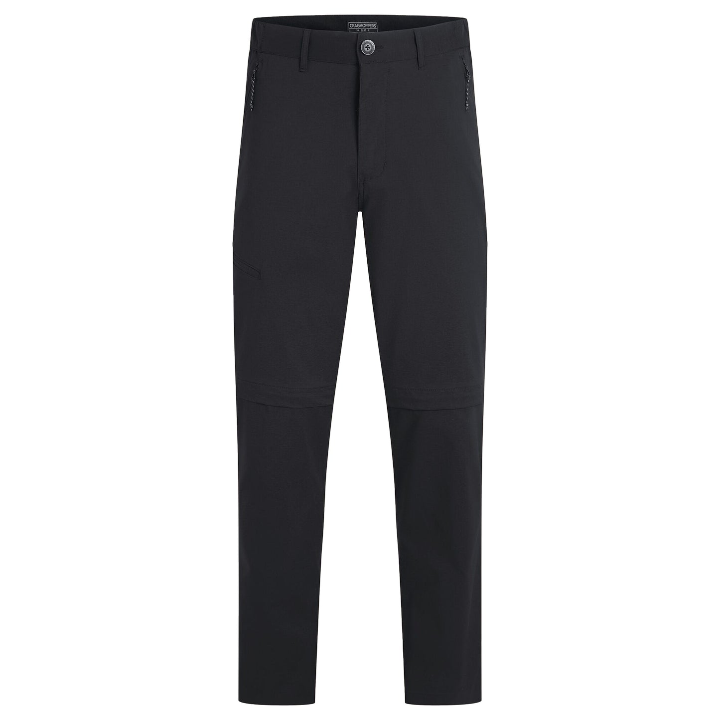 Black - Front - Craghoppers Mens Kiwi Pro III Convertible Trousers