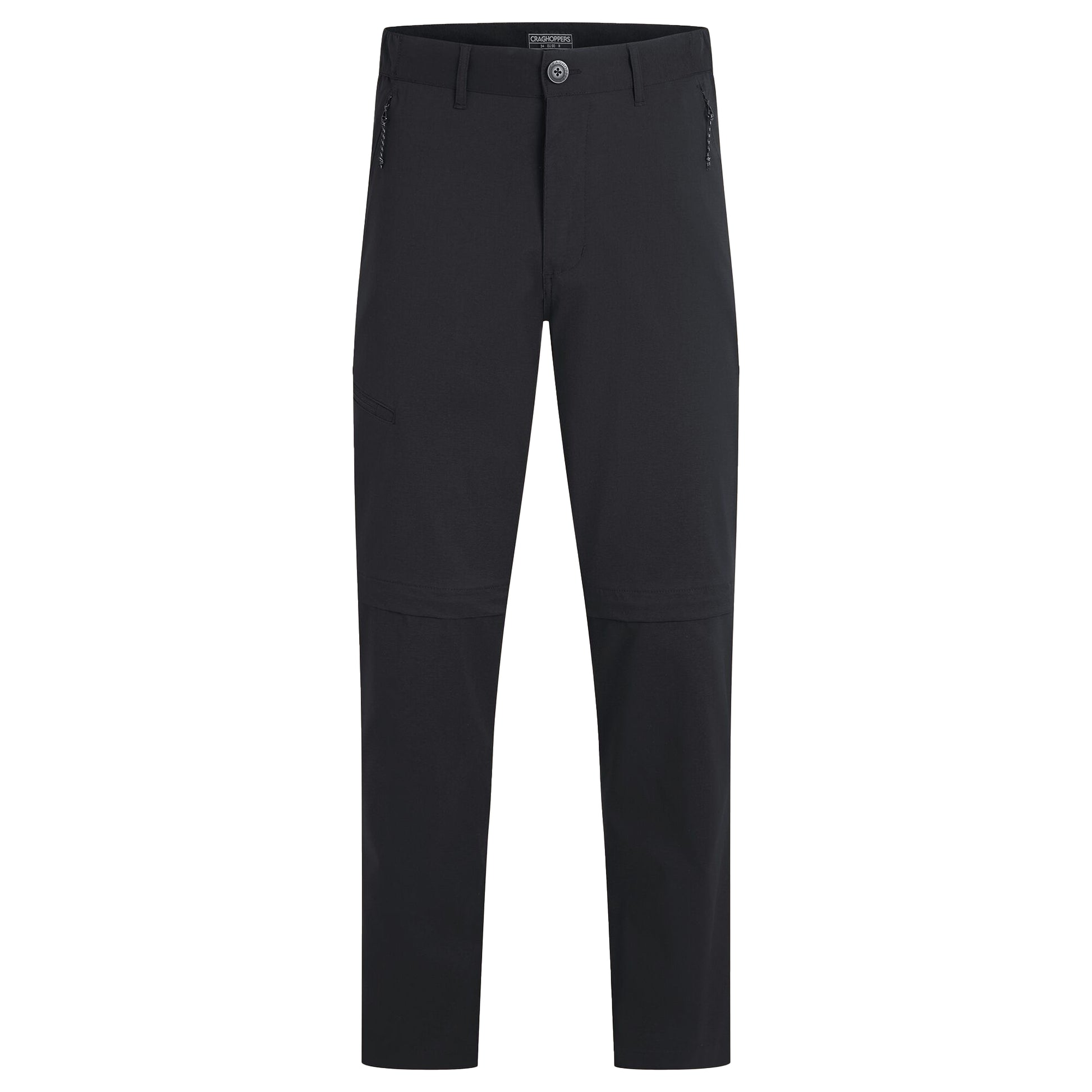 Black - Front - Craghoppers Mens Kiwi Pro III Convertible Trousers