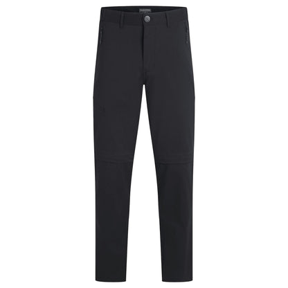 Black - Front - Craghoppers Mens Kiwi Pro III Convertible Trousers