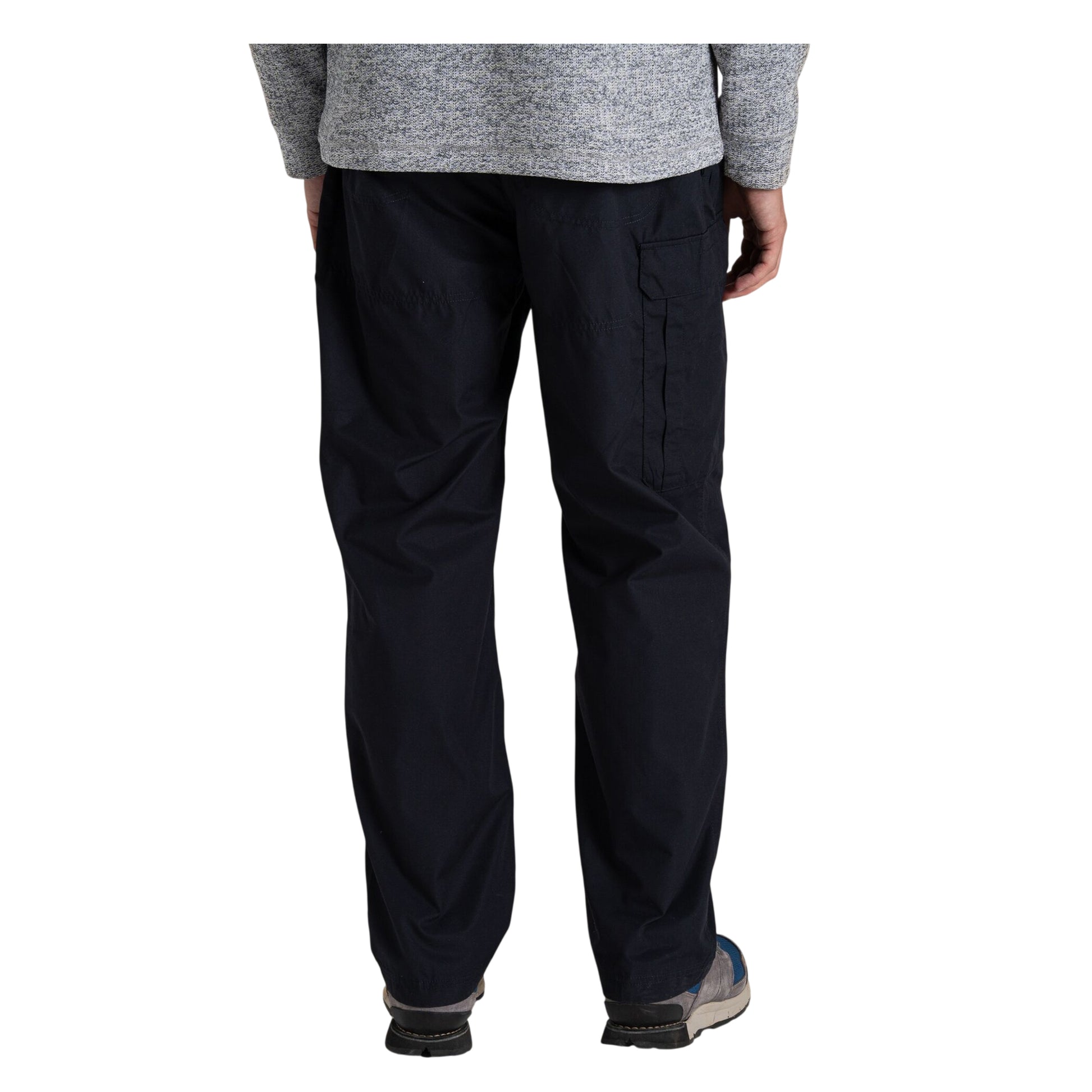 Dark Navy - Back - Craghoppers Mens Kiwi Classic Trousers