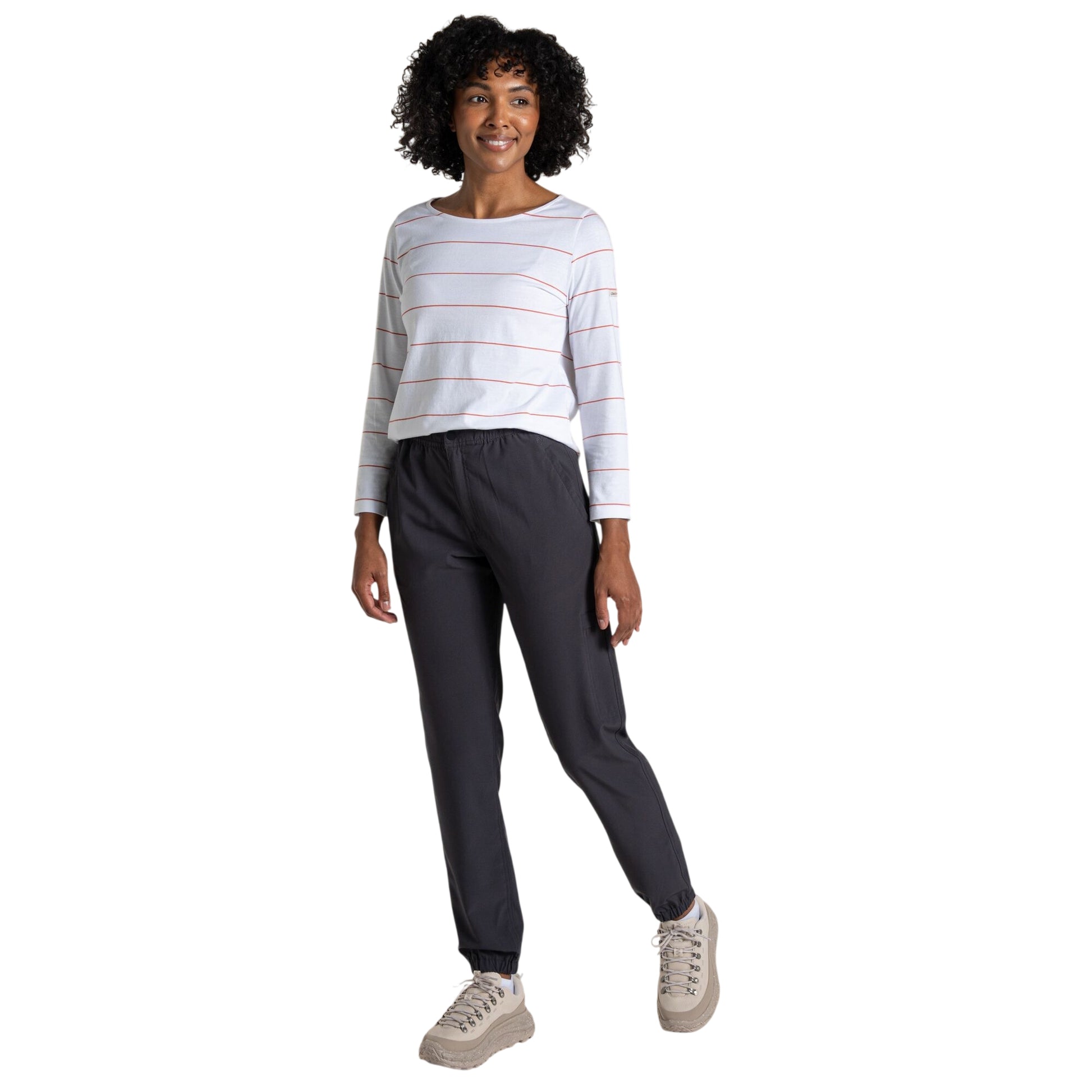 Vert - Pack Shot - Craghoppers Womens-Ladies Lola Nosilife Trousers