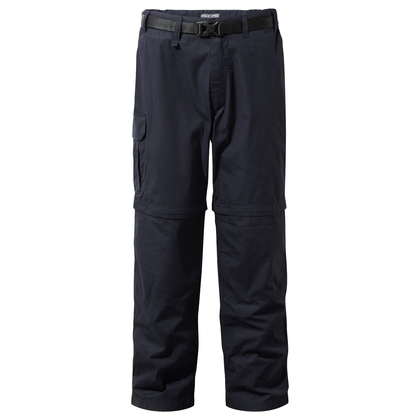 Dark Navy - Front - Craghoppers Mens Kiwi Peached Convertible Trousers