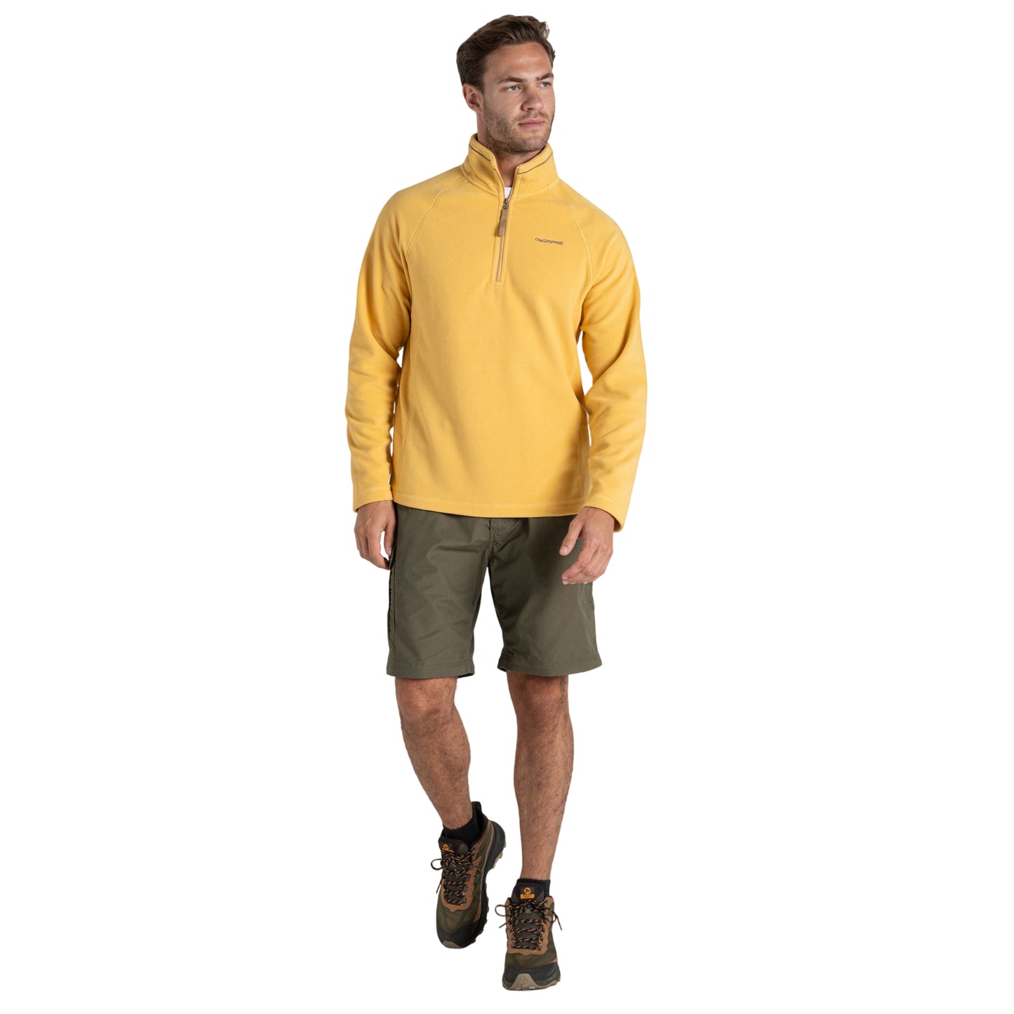 Wild Olive - Lifestyle - Craghoppers Mens Kiwi Peached Convertible Trousers