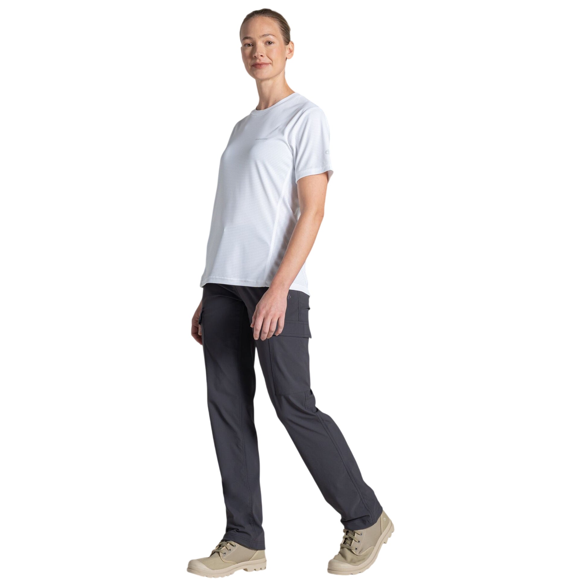 Dark Iron - Lifestyle - Craghoppers Womens-Ladies Rif Stretch Nosilife Cargo Trousers
