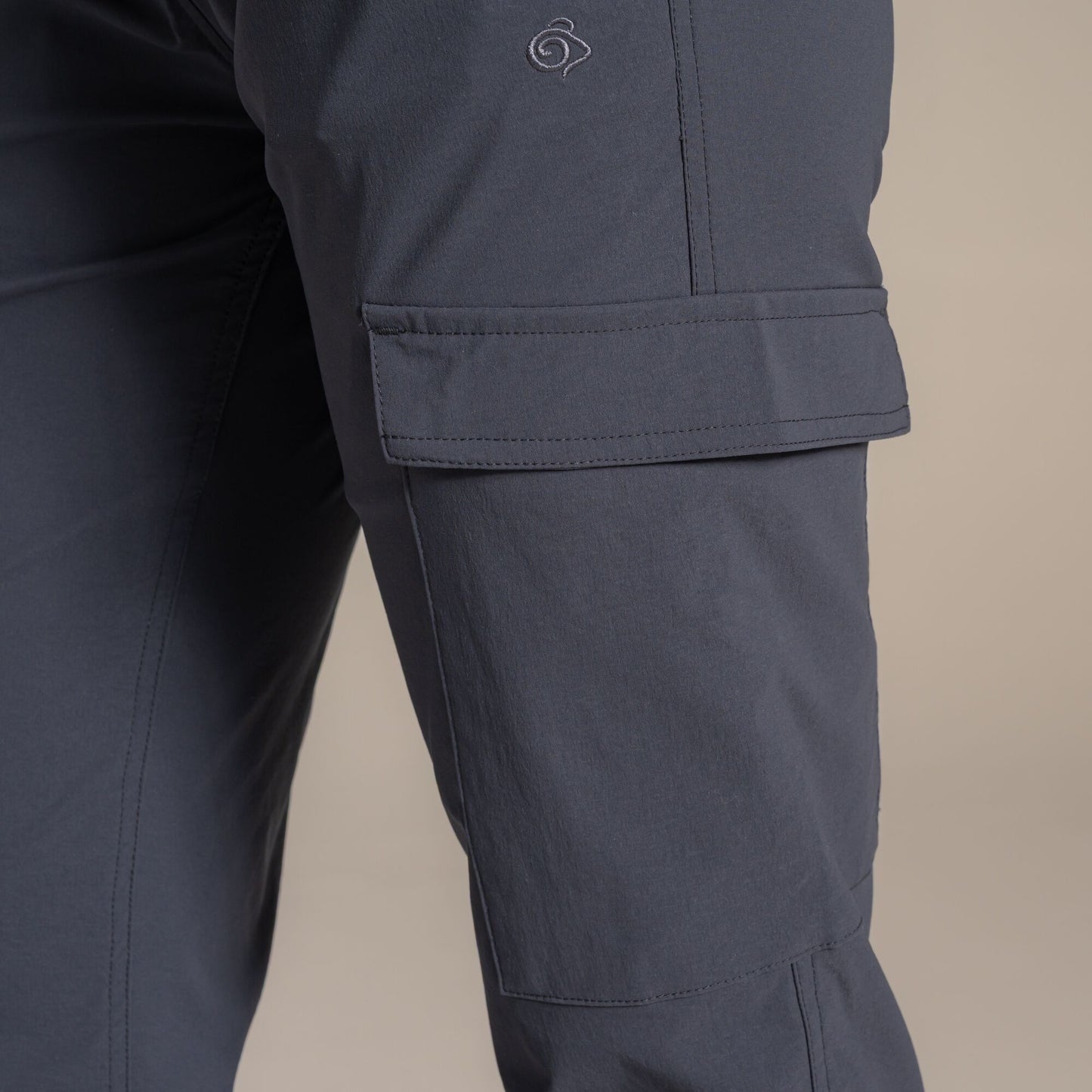 Dark Iron - Pack Shot - Craghoppers Womens-Ladies Rif Stretch Nosilife Cargo Trousers