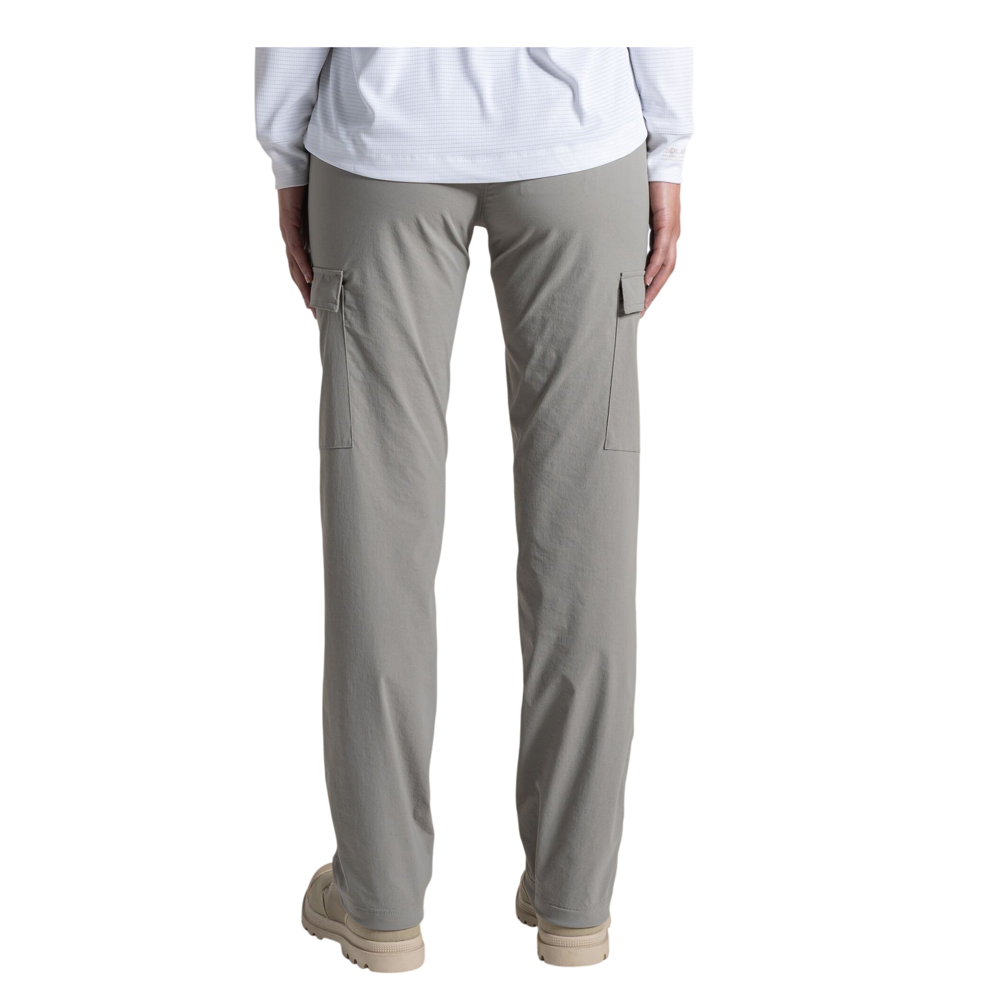 Vert - Back - Craghoppers Womens-Ladies Rif Stretch Nosilife Cargo Trousers