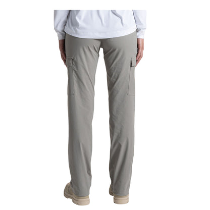 Vert - Back - Craghoppers Womens-Ladies Rif Stretch Nosilife Cargo Trousers