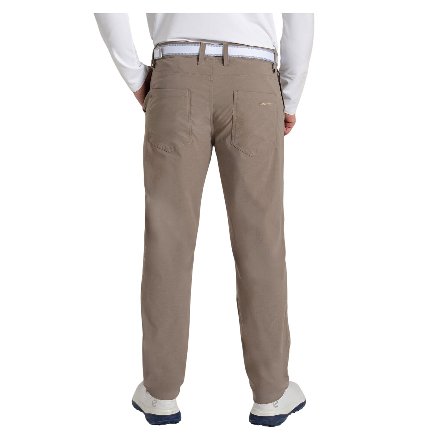 Pebble - Back - Craghoppers Mens Santos II Nosilife Trousers