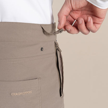 Pebble - Pack Shot - Craghoppers Mens Santos II Nosilife Trousers