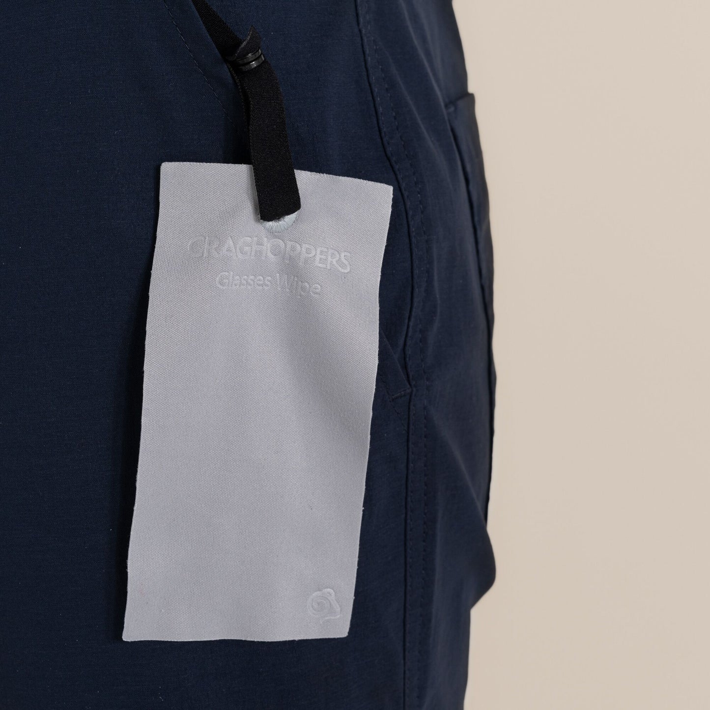 Blue Navy - Side - Craghoppers Mens Santos II Nosilife Trousers