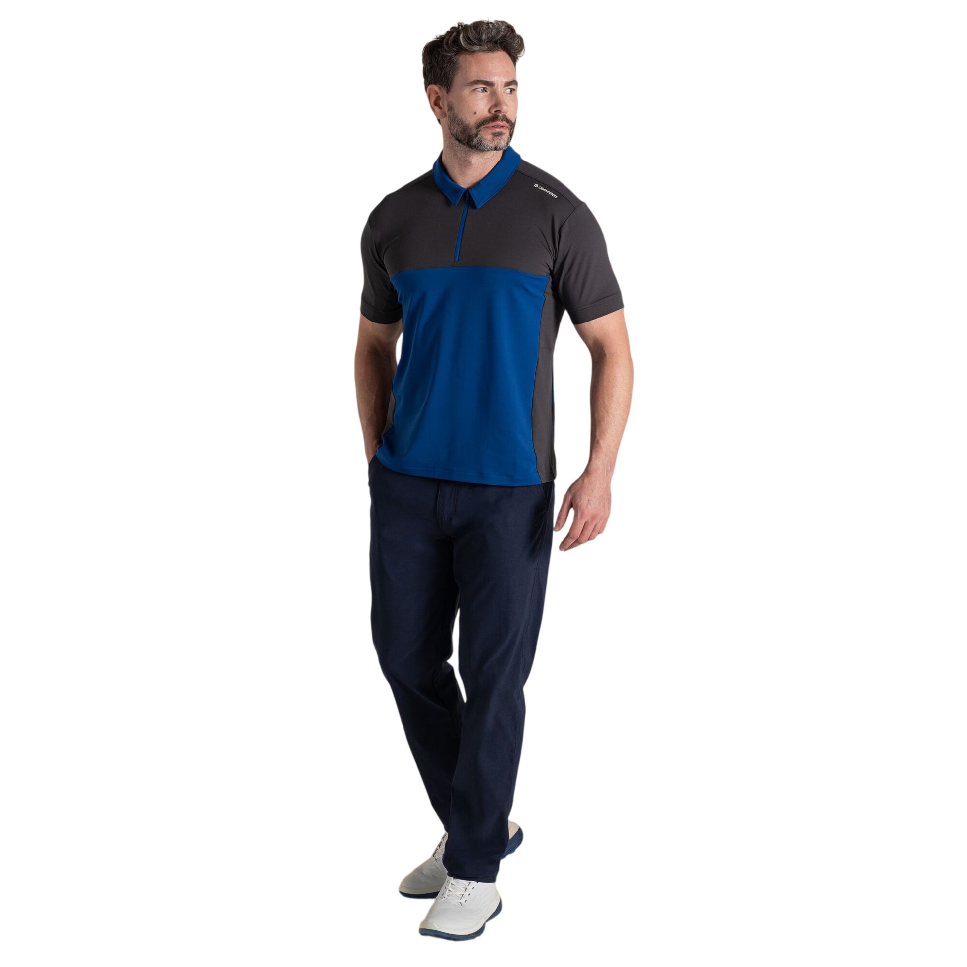 Blue Navy - Lifestyle - Craghoppers Mens Santos II Nosilife Trousers