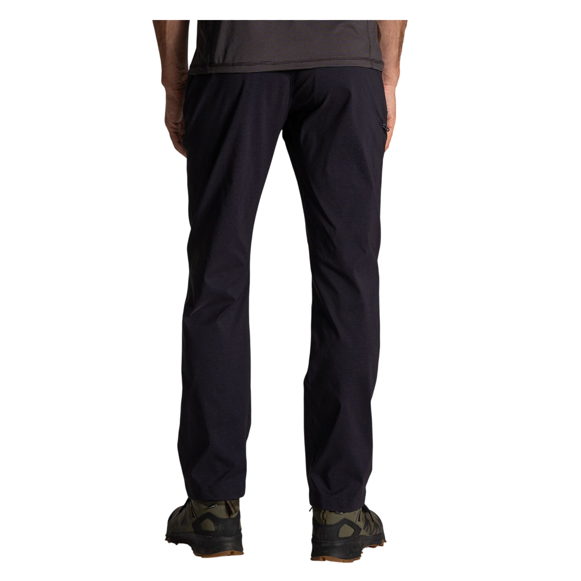 Dark Navy - Back - Craghoppers Mens Kiwi Pro III Lightweight Trousers