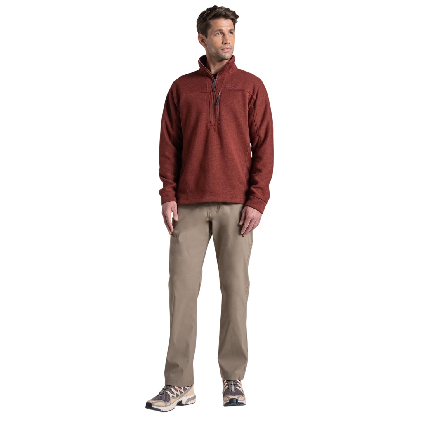 Pebble - Back - Craghoppers Mens Kiwi Pro III Lightweight Trousers