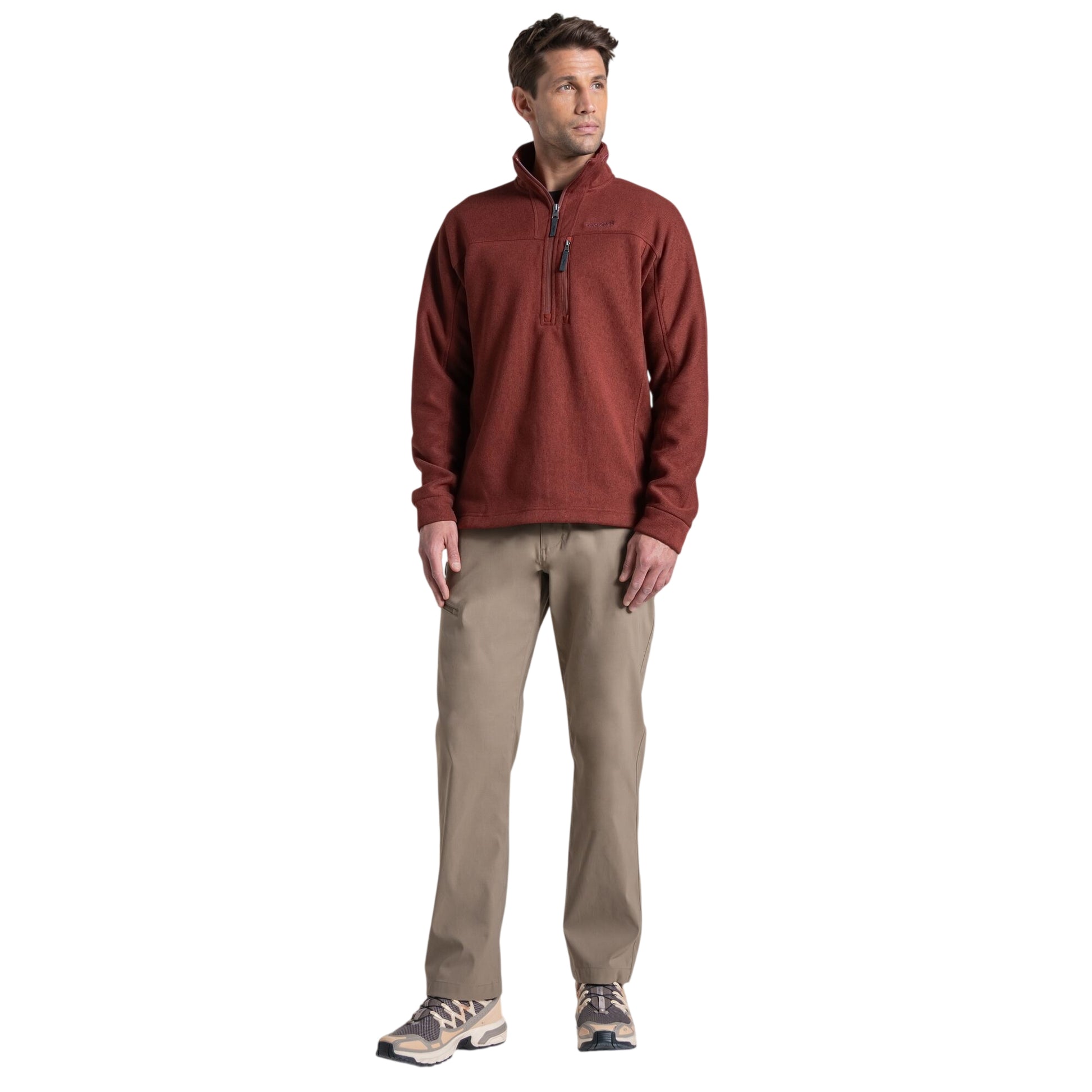 Pebble - Back - Craghoppers Mens Kiwi Pro III Lightweight Trousers