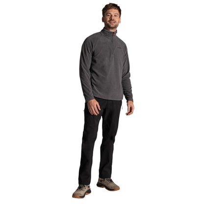 Black - Side - Craghoppers Mens Kiwi Pro III Lightweight Trousers