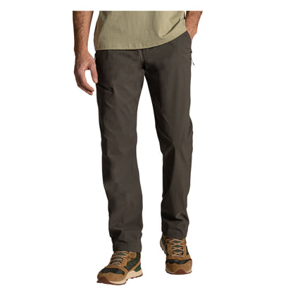 Dark Khaki - Front - Craghoppers Mens Kiwi Pro III Lightweight Trousers