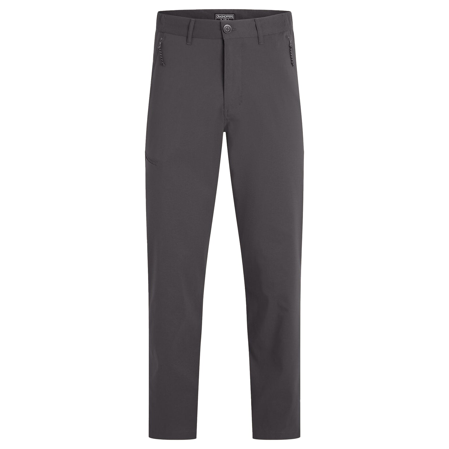 Dark Lead - Front - Craghoppers Mens Kiwi Pro III Lightweight Trousers