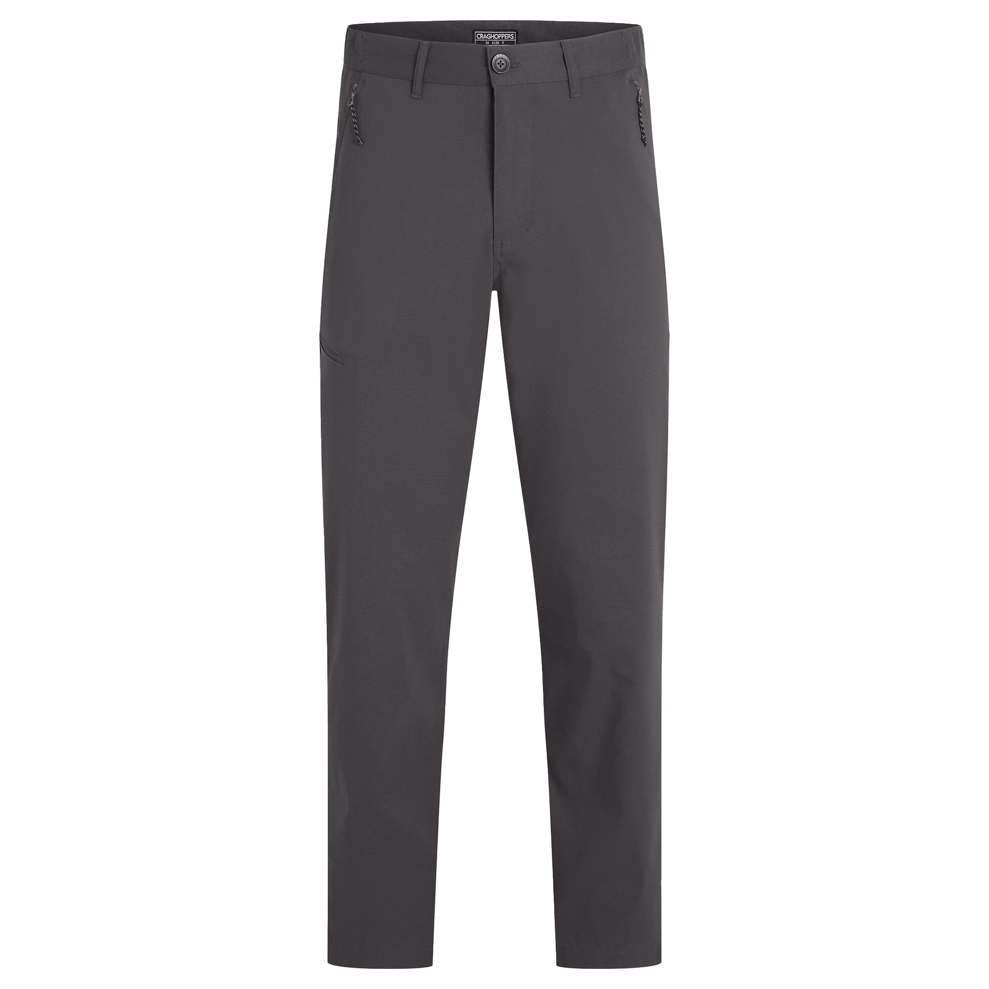 Dark Lead - Front - Craghoppers Mens Kiwi Pro III Lightweight Trousers