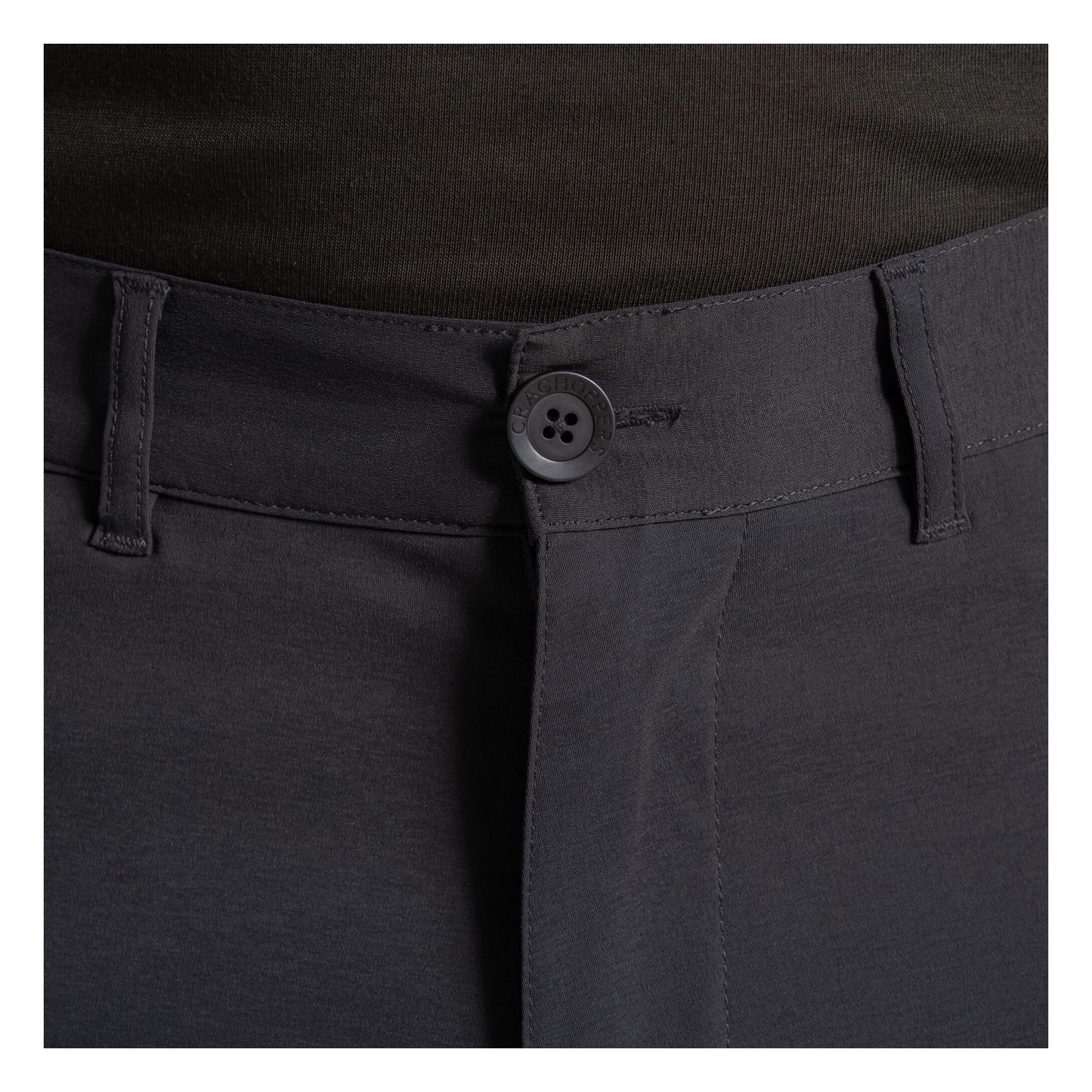 Dark Lead - Back - Craghoppers Mens Kiwi Pro III Lightweight Trousers