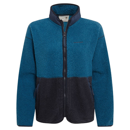 Porcelain Blue - Front - Craghoppers Womens-Ladies National Trust Avens Two Tone Fleece Jacket