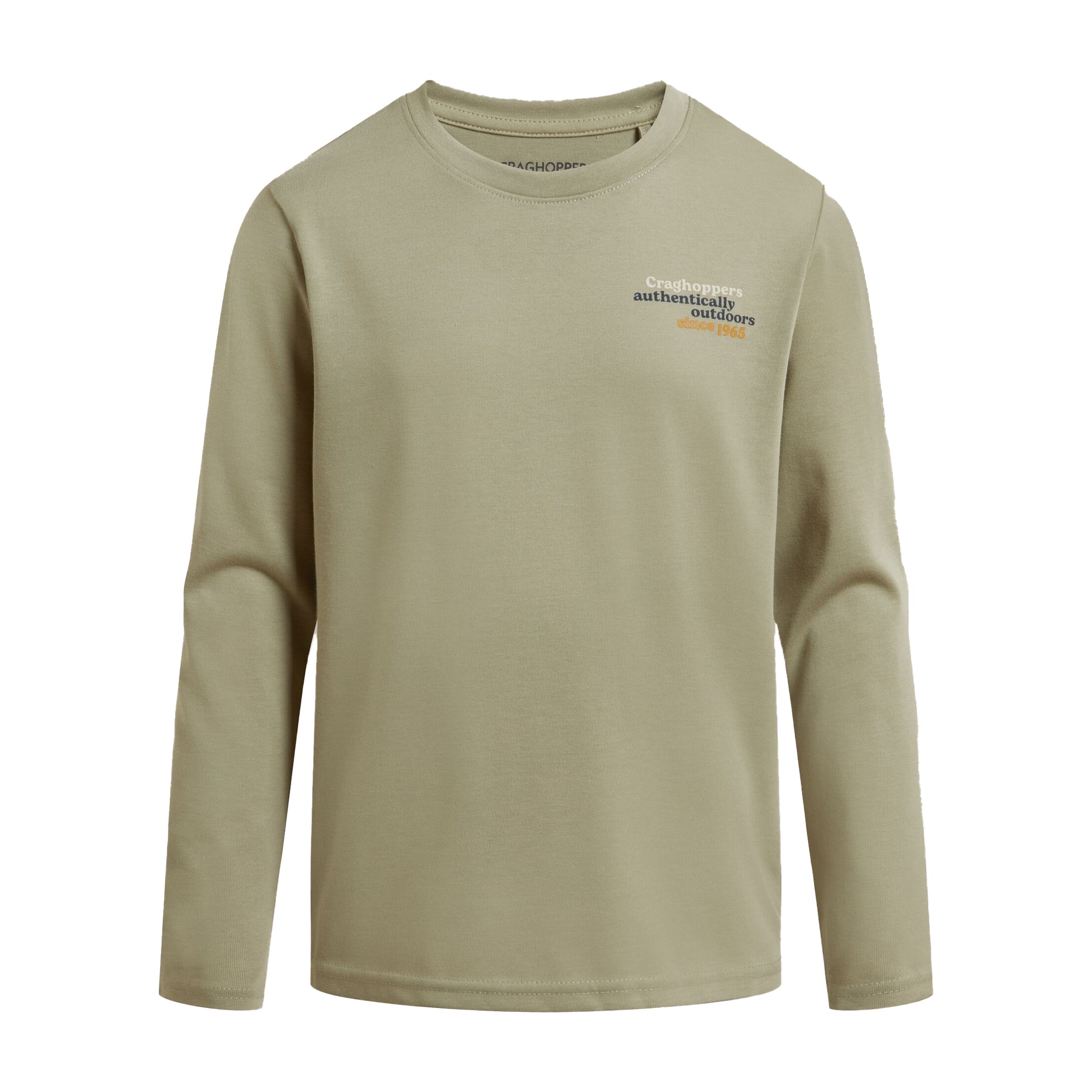 Bayleaf - Front - Craghoppers Childrens-Kids Cruz Nosilife Long-Sleeved T-Shirt
