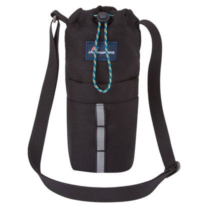 Black - Front - Craghoppers Kiwi II Logo Bottle Bag
